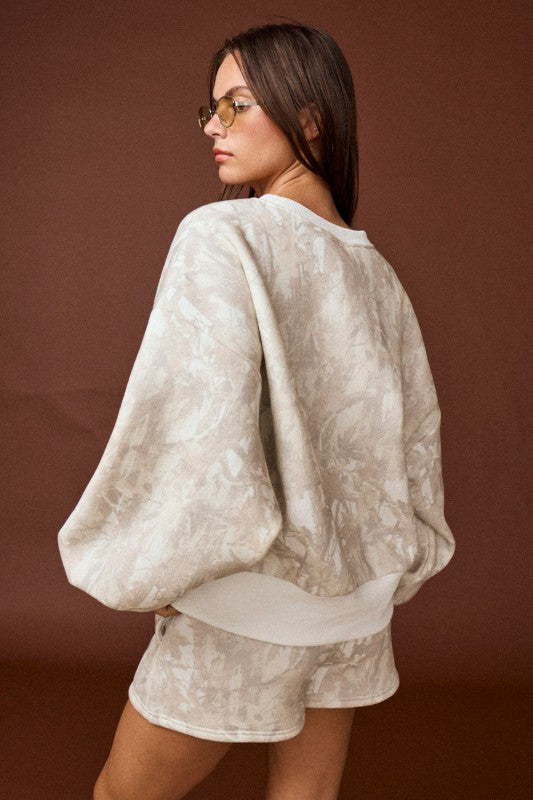 Woodland Camo Crewneck Set