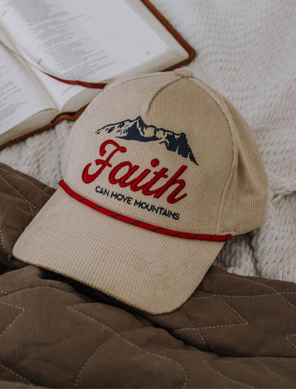 Hat: Faith Can Move Mountians