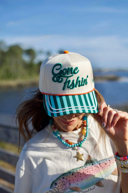 GONE FISHING HAT