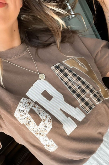 PRAY Patchwork Shirt