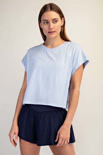 Rain Showers Soft Knit Top