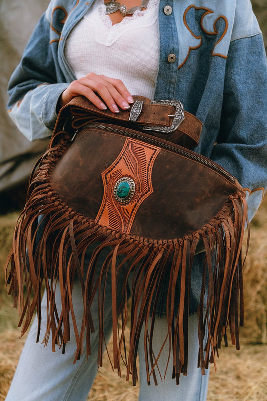 Sedona Tassel Belt Bag