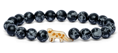The Ascent Bracelet-Snow Leopard